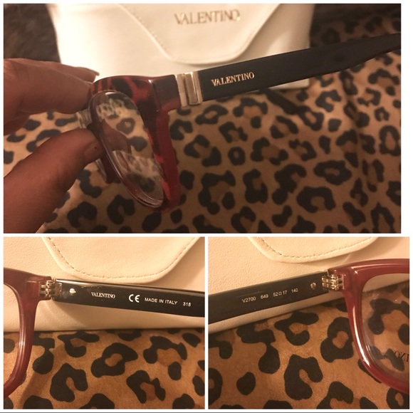 👑✅PRICE FIRM✅NO OFFERS 👑AUTHENTIC Valentino Eye Glasses. NWOT - Picture 3 of 11
